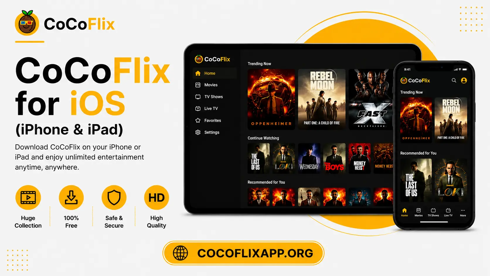 cocoflix iOS